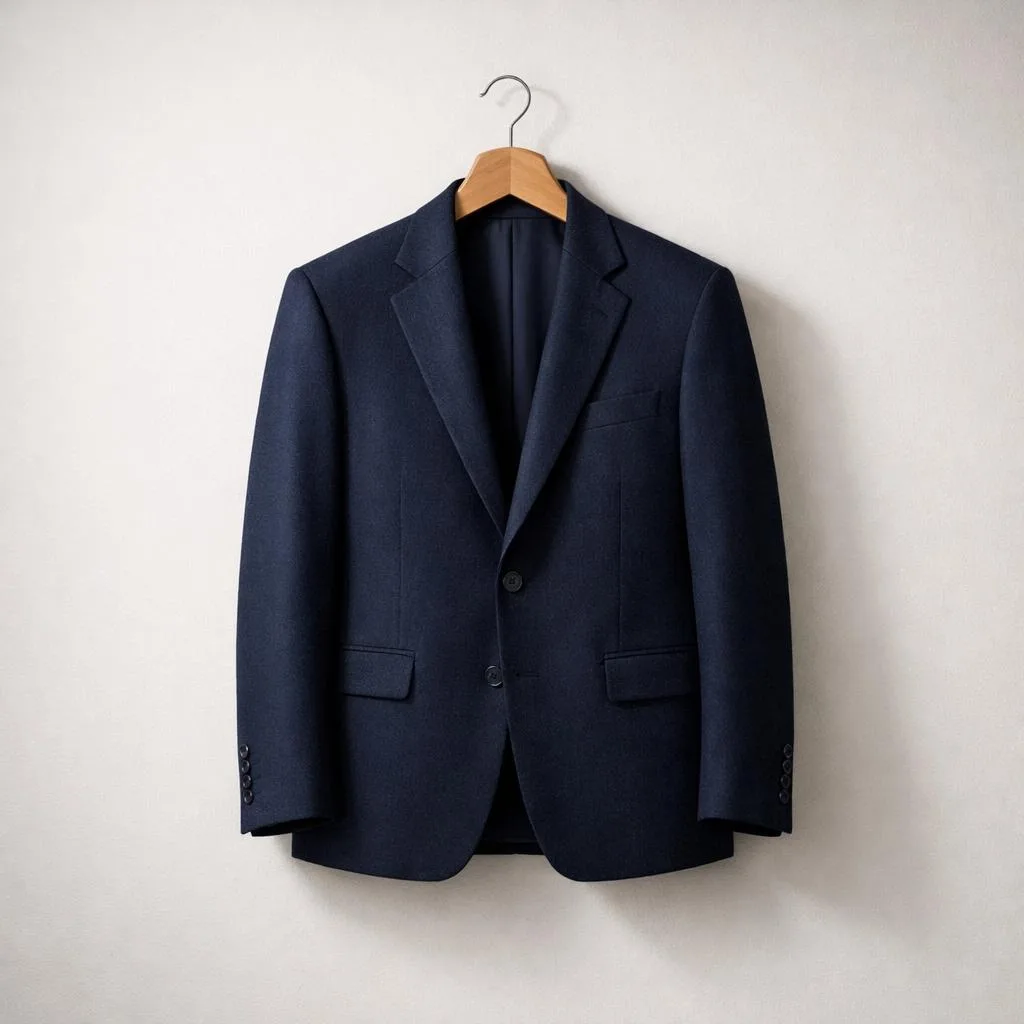 Structured jacket detail